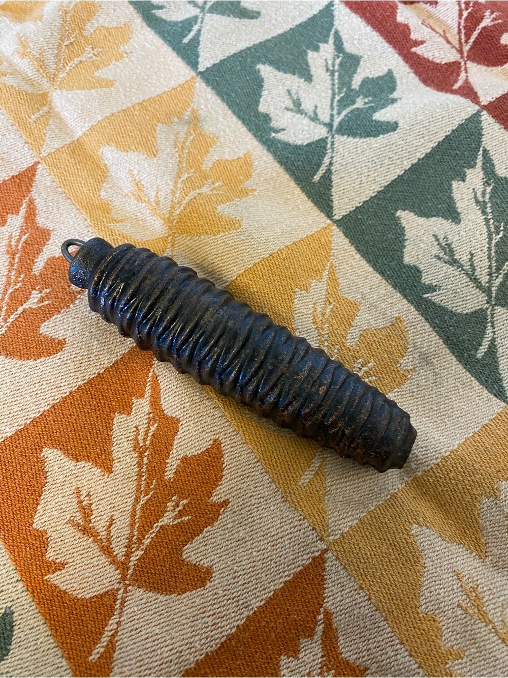 Vintage Cast Iron Pinecone Fall Decor